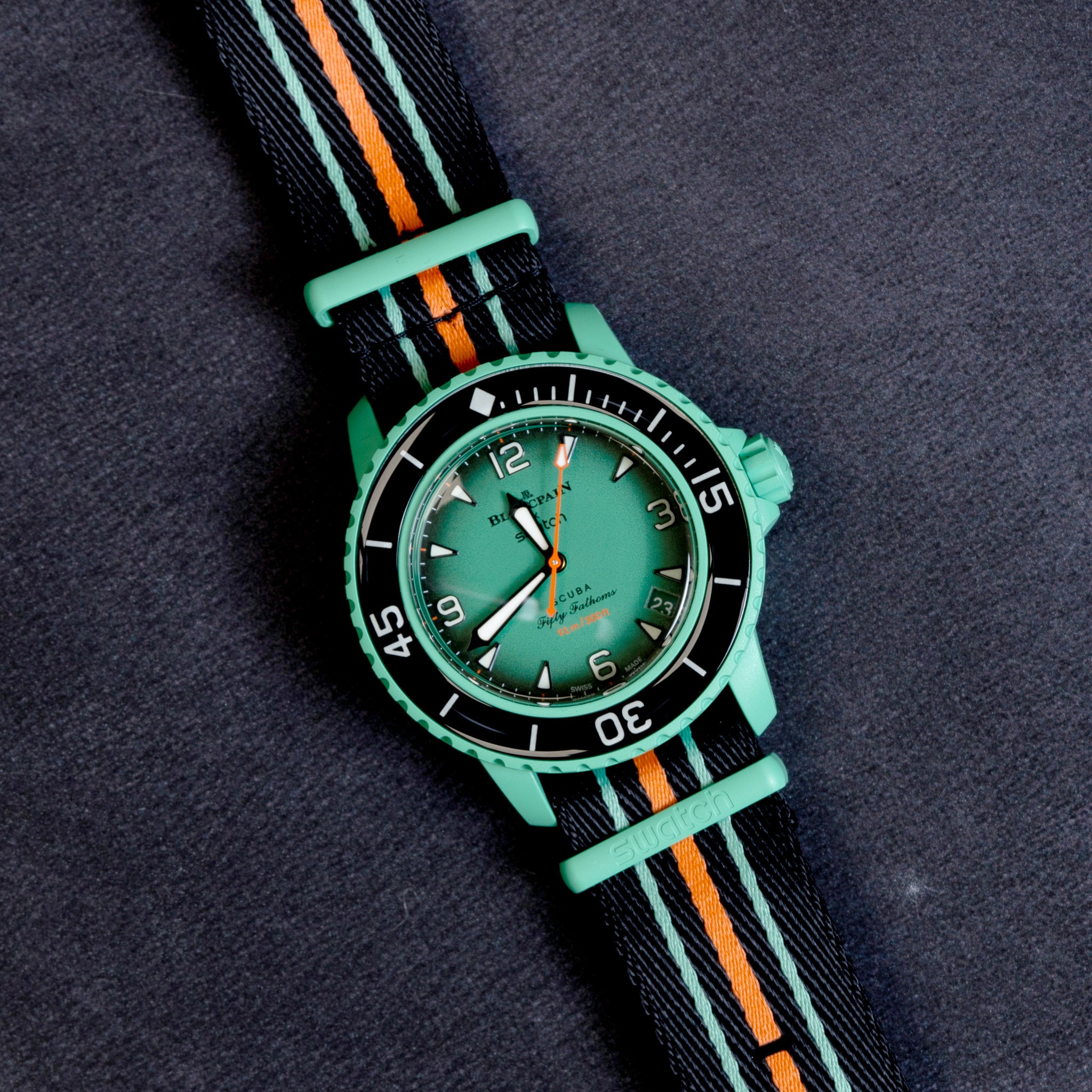 Blancpain + Swatch Fifty Fathoms Indian Ocean