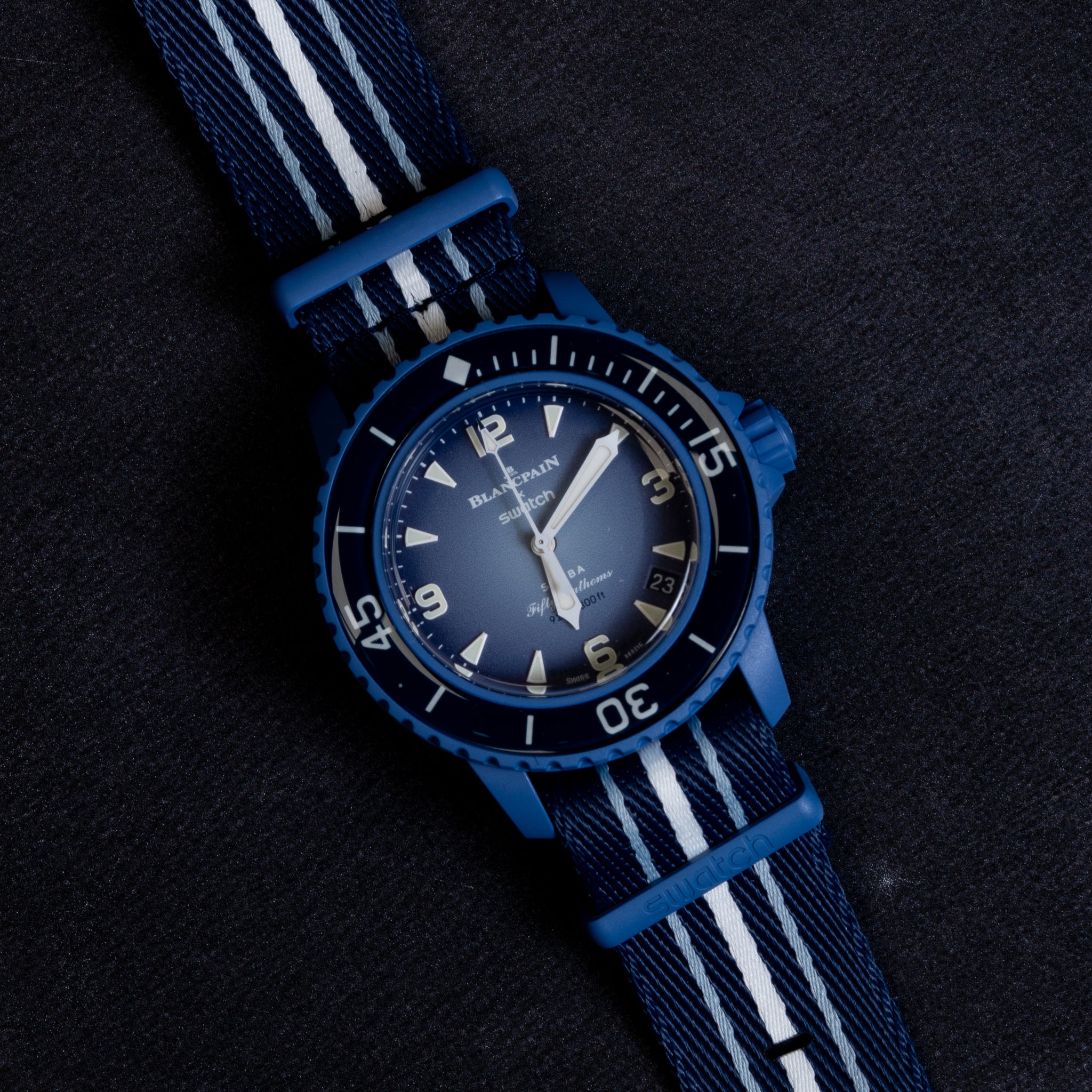 Blancpain + Swatch Fifty Fathoms Atlantic Ocean